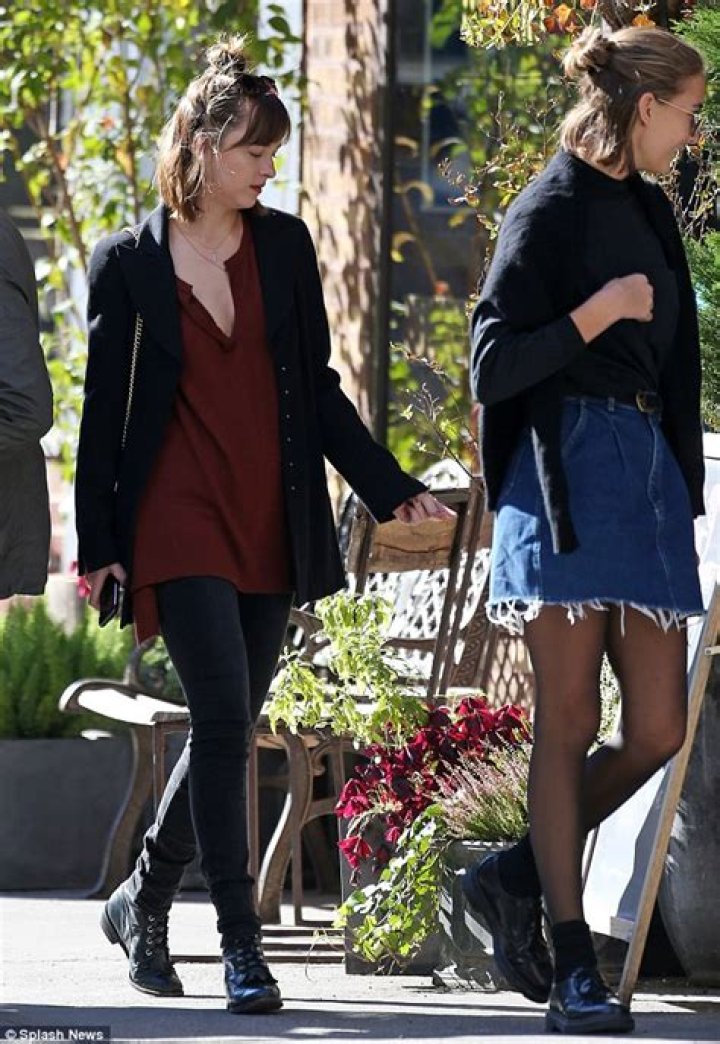 Dakota Johnson bonds with teenage sibling Grace on casual day out