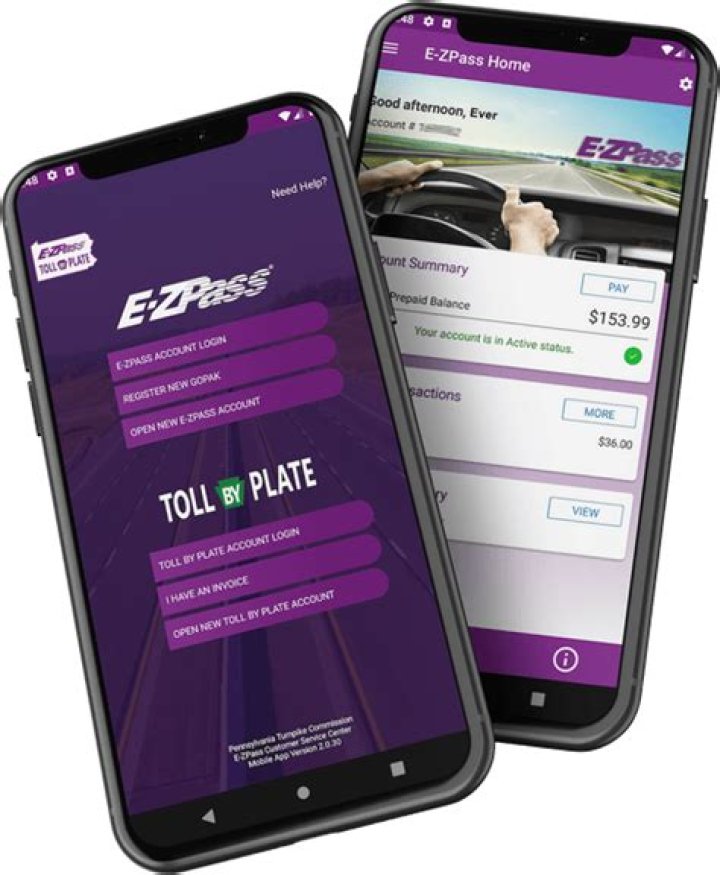 PayByPlate or EZPass at Login Official