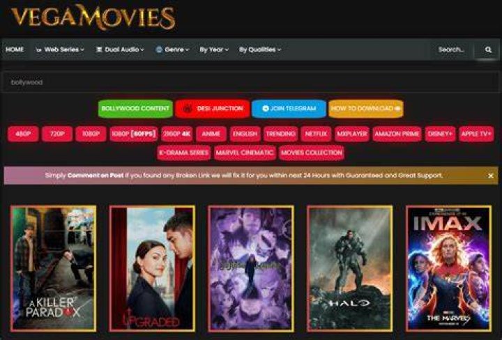 Vegamovies Hub: Your Guide to Free Movie Streaming & Downloads in 2024